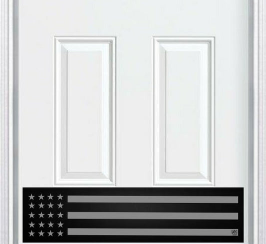 Patriot Engraved Door Kick Plate - American Pride Entrance Protection