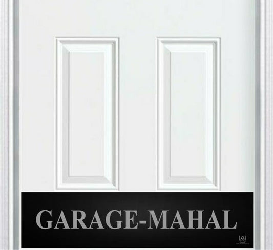 Garage Mahal Engraved Door Kick Plate - Workshop & Garage Entrance Protection