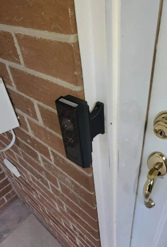 Narrow Offset Brick Extension | Eufy Single Camera Doorbells (Wired/Wireless) |Offset doorbell from Door