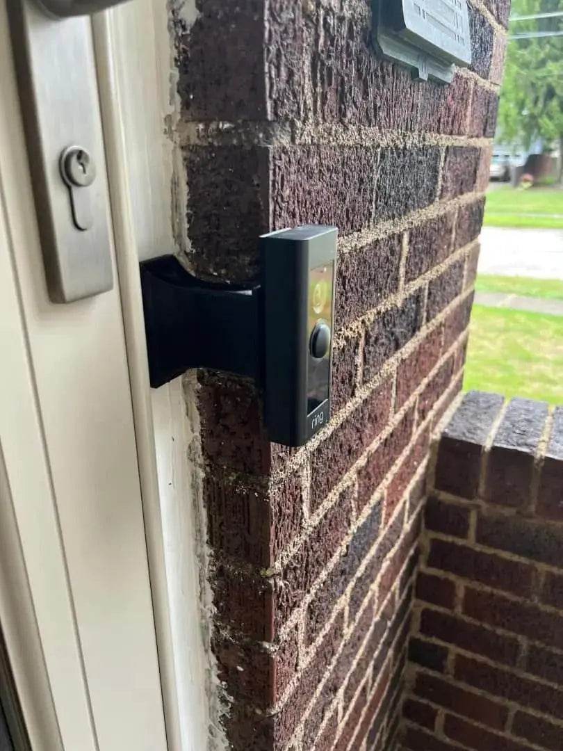 Narrow Offset Brick Extension| for Ubiquiti G4 Doorbell Pro Doorbell |Offset over brick