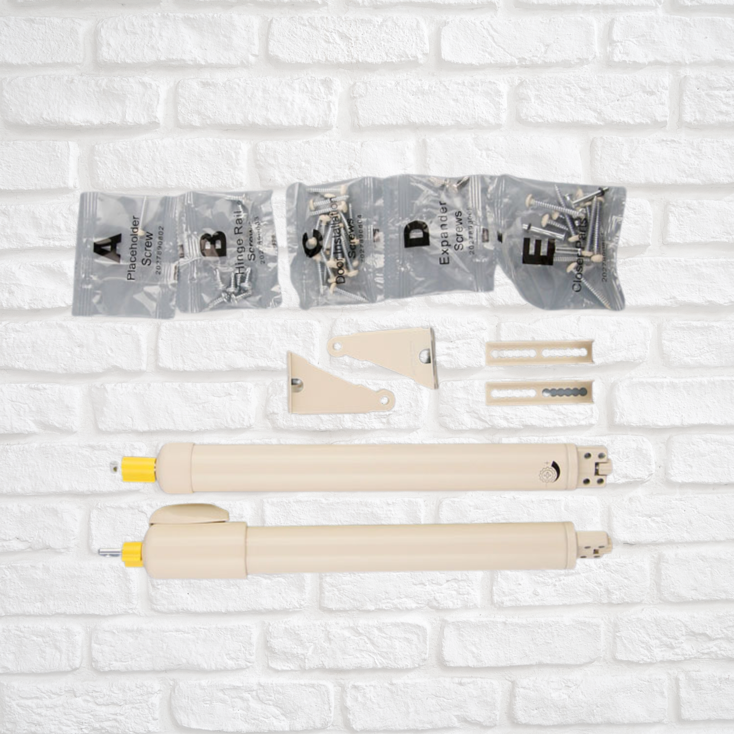 Dual Door Closer Kit