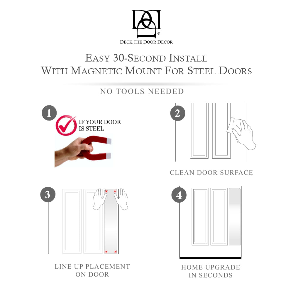 Paw Print Engraved Dog Scratch Protection Plate – Premium Door Guard