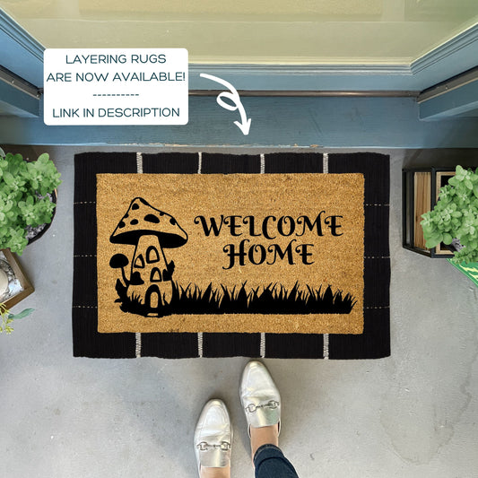 Mushroom Welcome Mat