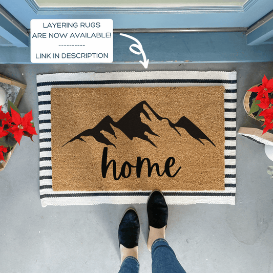 Mountain Doormat, Natural Coir