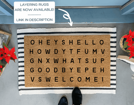 Word Search Doormat