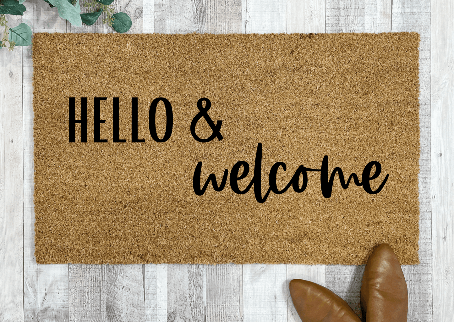 Farmhouse Style Welcome Mat