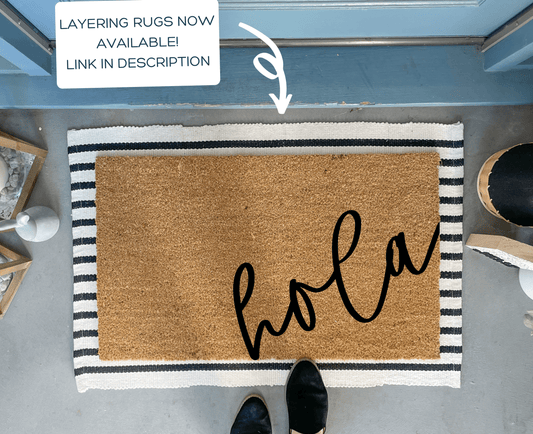 Spanish Doormat, hola Doormat