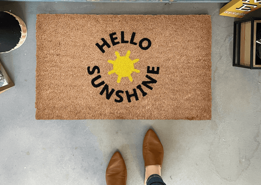 Hello Sunshine Summer Doormat
