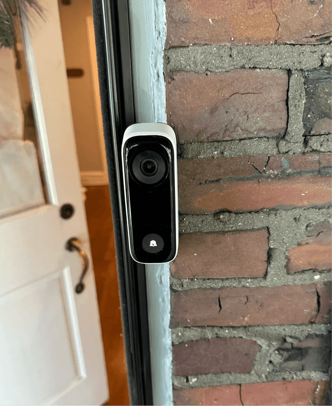 Full Offset Brick Extension for Xfinity Video Doorbell | Over Brick