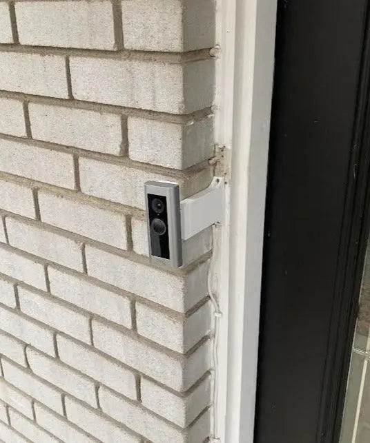 Narrow Doorbell Brick Extension | Ring Wired Doorbell Pro (formally Pro2) |Full Offset Away From Door