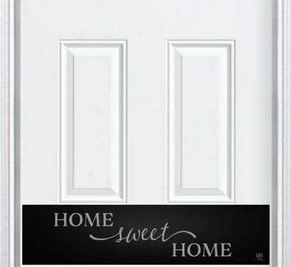 Home Sweet Home Engraved Door Kick Plate - Heartwarming Entrance Protection