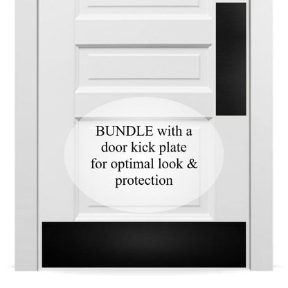 Traditional Door Push Plates - Multiple Finish & Size Options