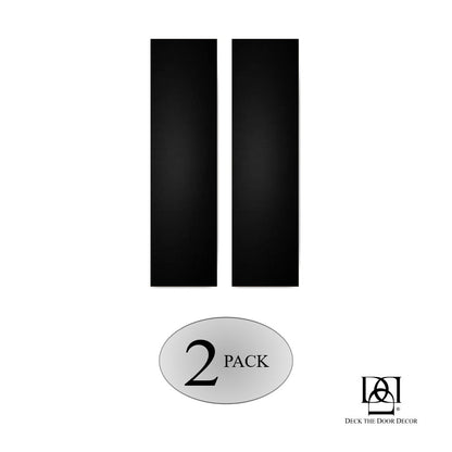 Traditional Door Push Plates - Multiple Finish & Size Options