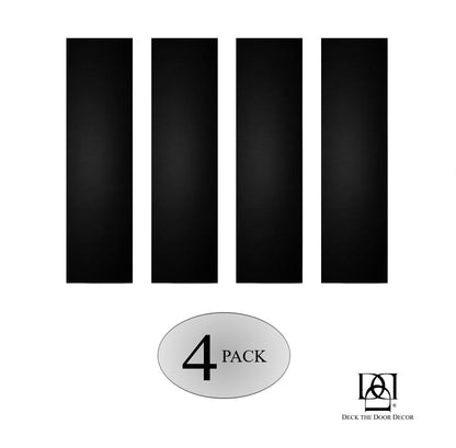 Traditional Door Push Plates - Multiple Finish & Size Options