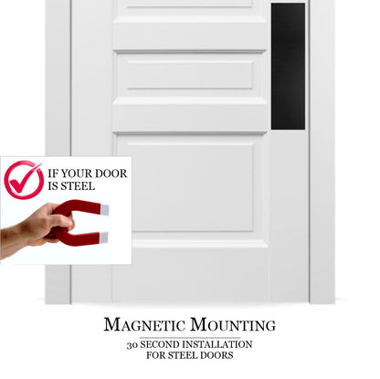 Traditional Door Push Plates - Multiple Finish & Size Options