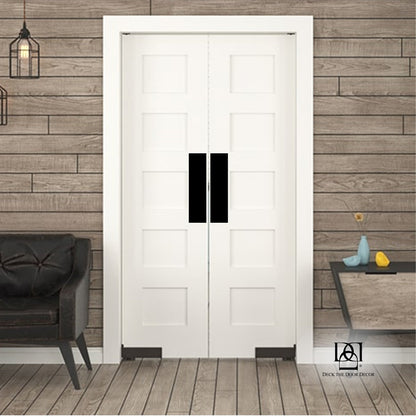 Traditional Door Push Plates - Multiple Finish & Size Options