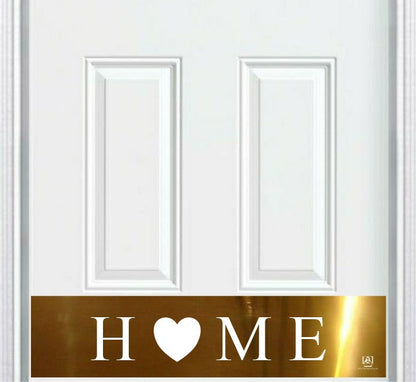 HOME Engraved Door Kick Plate - Modern Entrance Protection