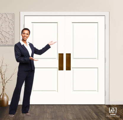 Traditional Door Push Plates - Multiple Finish & Size Options
