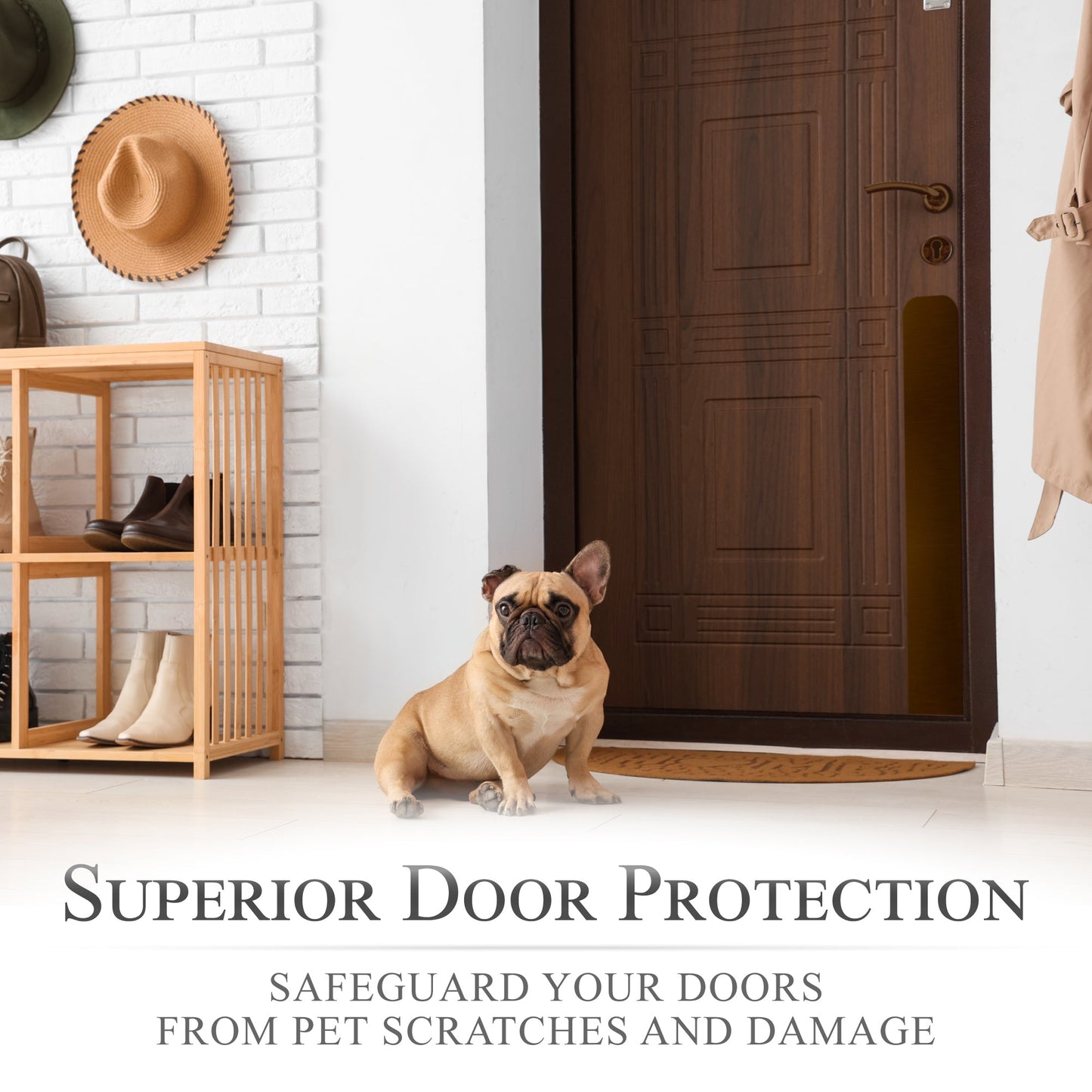 Dog Scratch Protection Door Plate – Premium Pet-Safe Door Guard