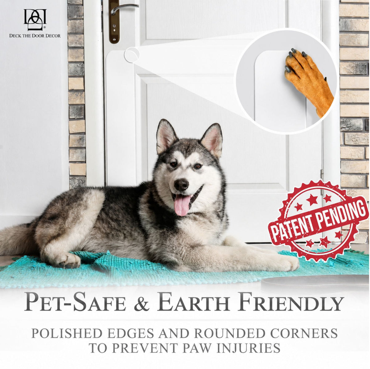 Dog Scratch Protection Door Plate – Premium Pet-Safe Door Guard
