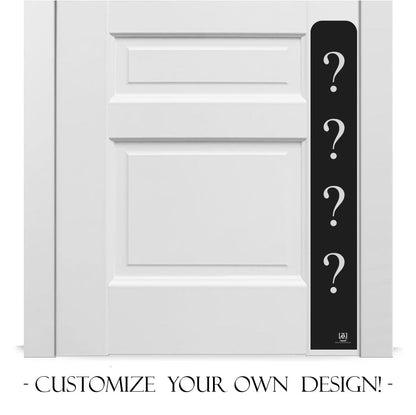 Custom Engraved Dog Scratch Protection Door Plate – Personalized Protection