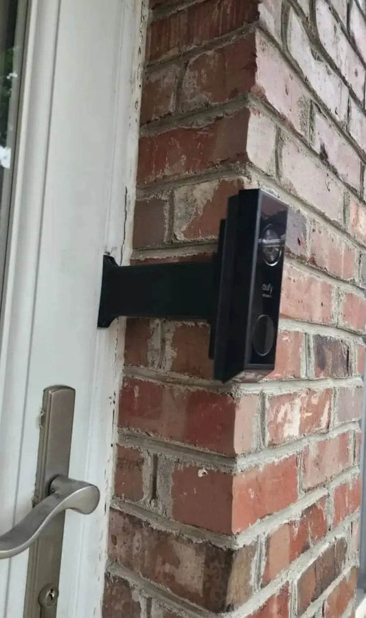 Narrow Offset Brick Extension | Eufy Single Camera Doorbells (Wired/Wireless) |Offset doorbell from Door