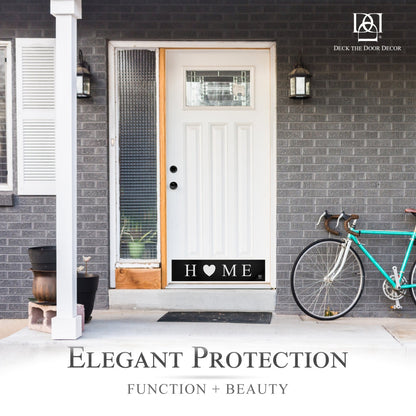HOME Engraved Door Kick Plate - Modern Entrance Protection