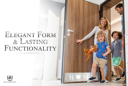 HOME Engraved Door Kick Plate - Modern Entrance Protection