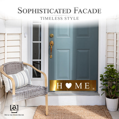 HOME Engraved Door Kick Plate - Modern Entrance Protection