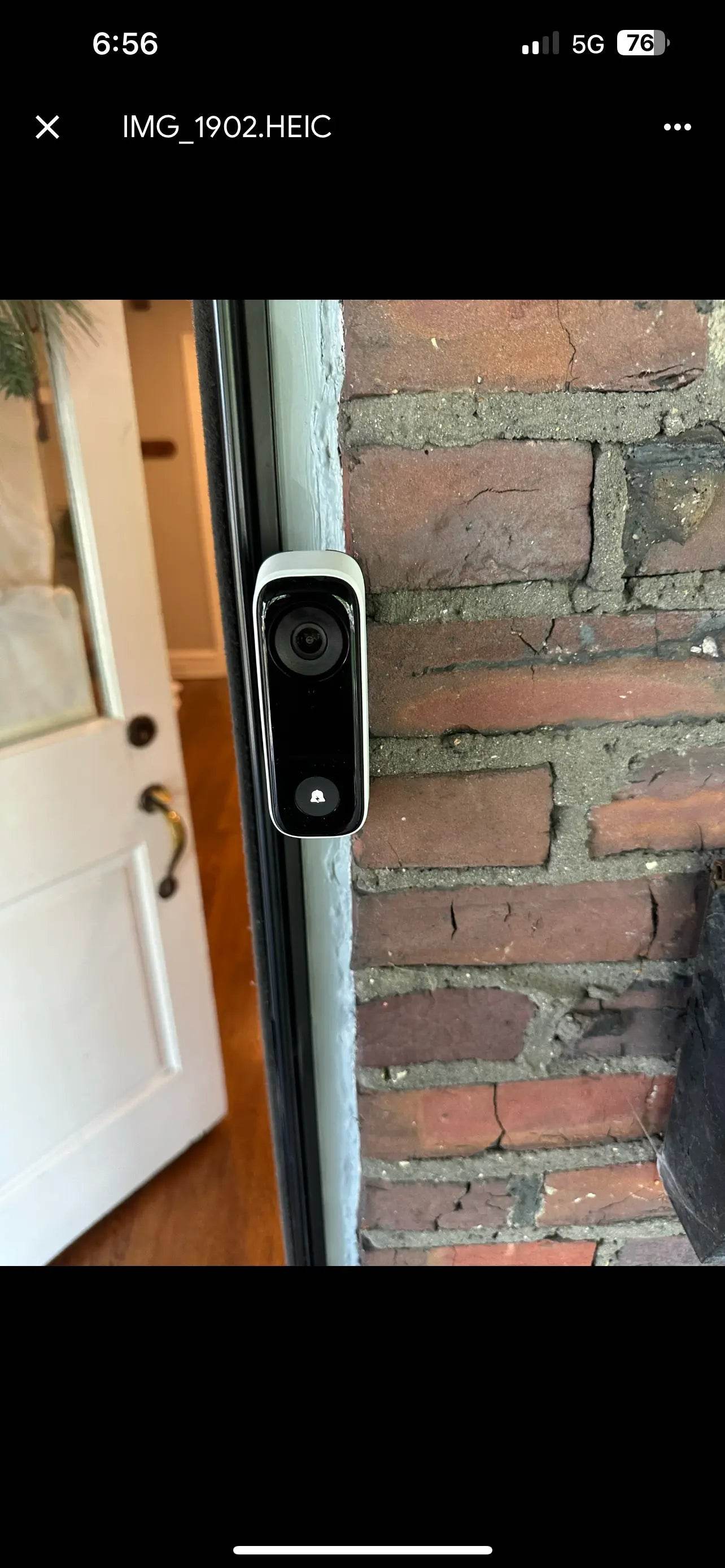 Full Offset Brick Extension for Xfinity Video Doorbell | Over Brick