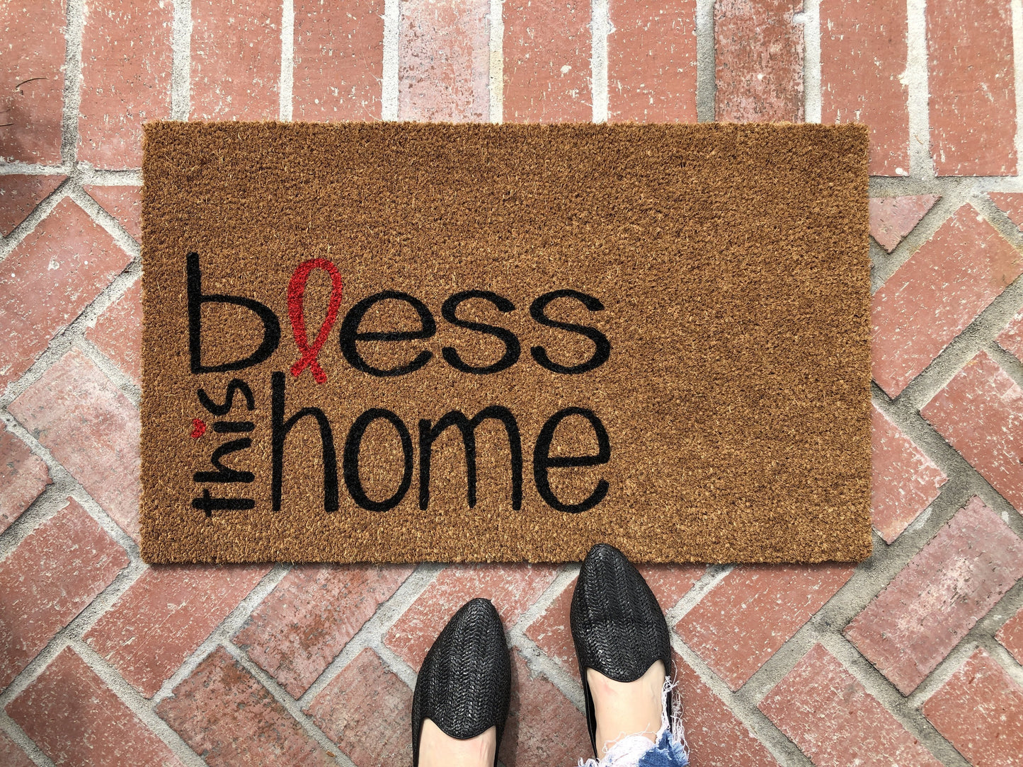 bless this home Religious Doormat