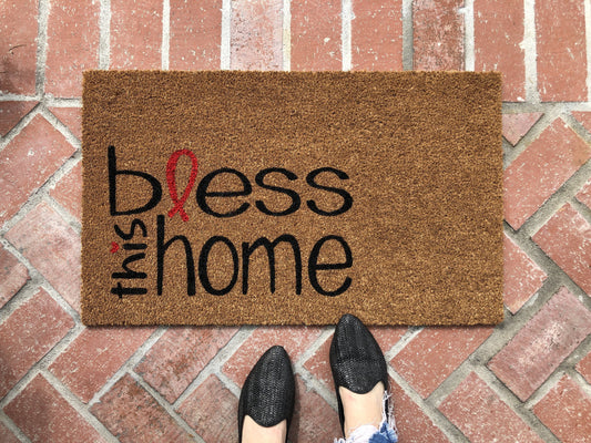 bless this home Religious Doormat