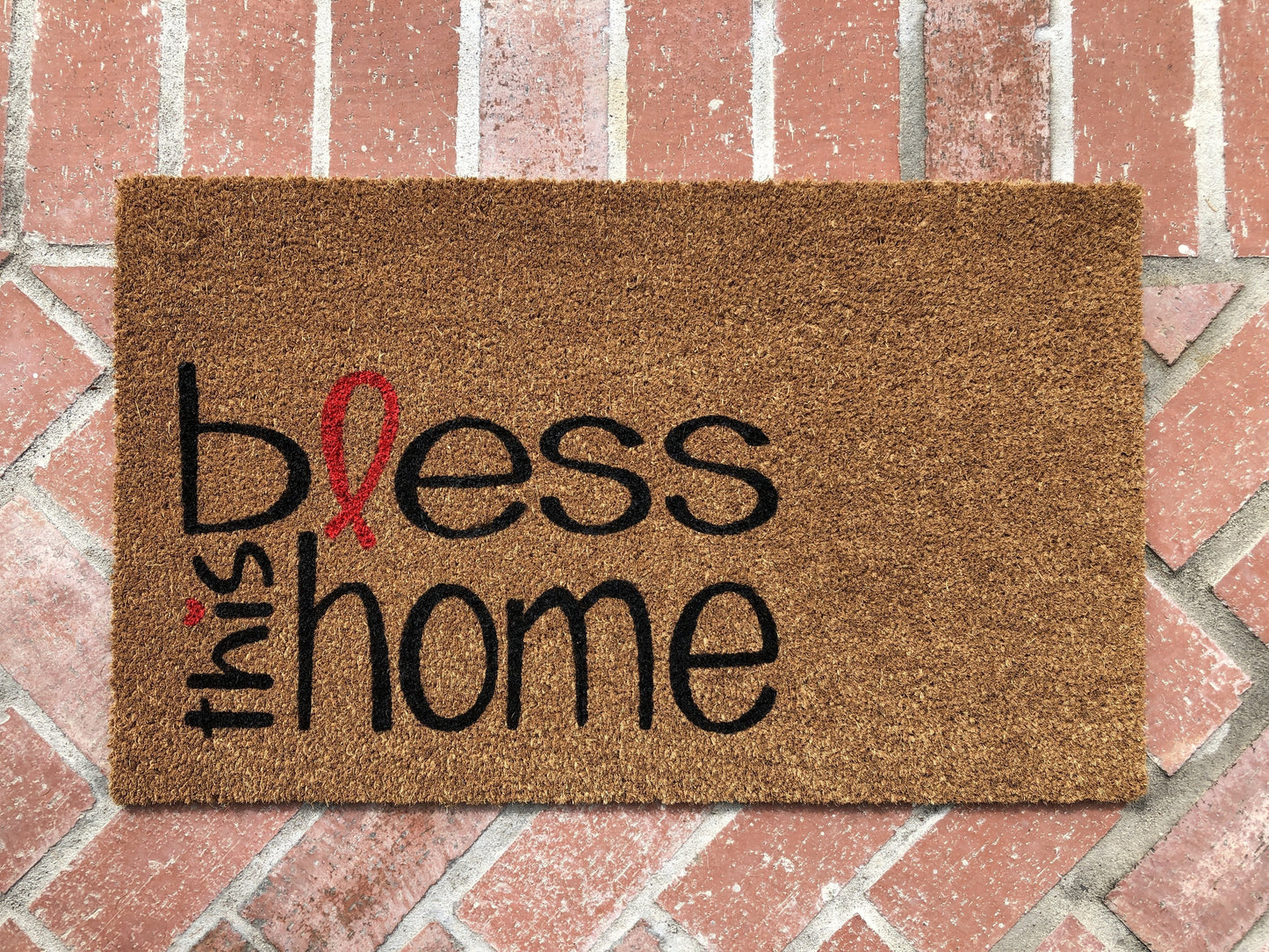 bless this home Religious Doormat