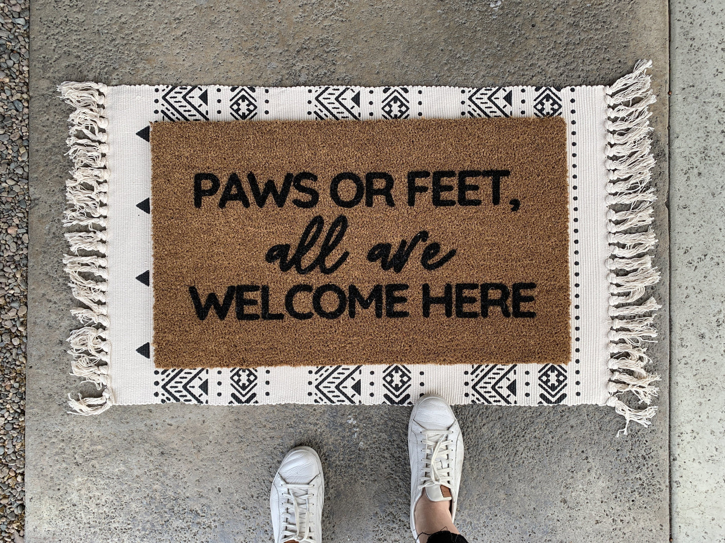 Funny Dog Doormat