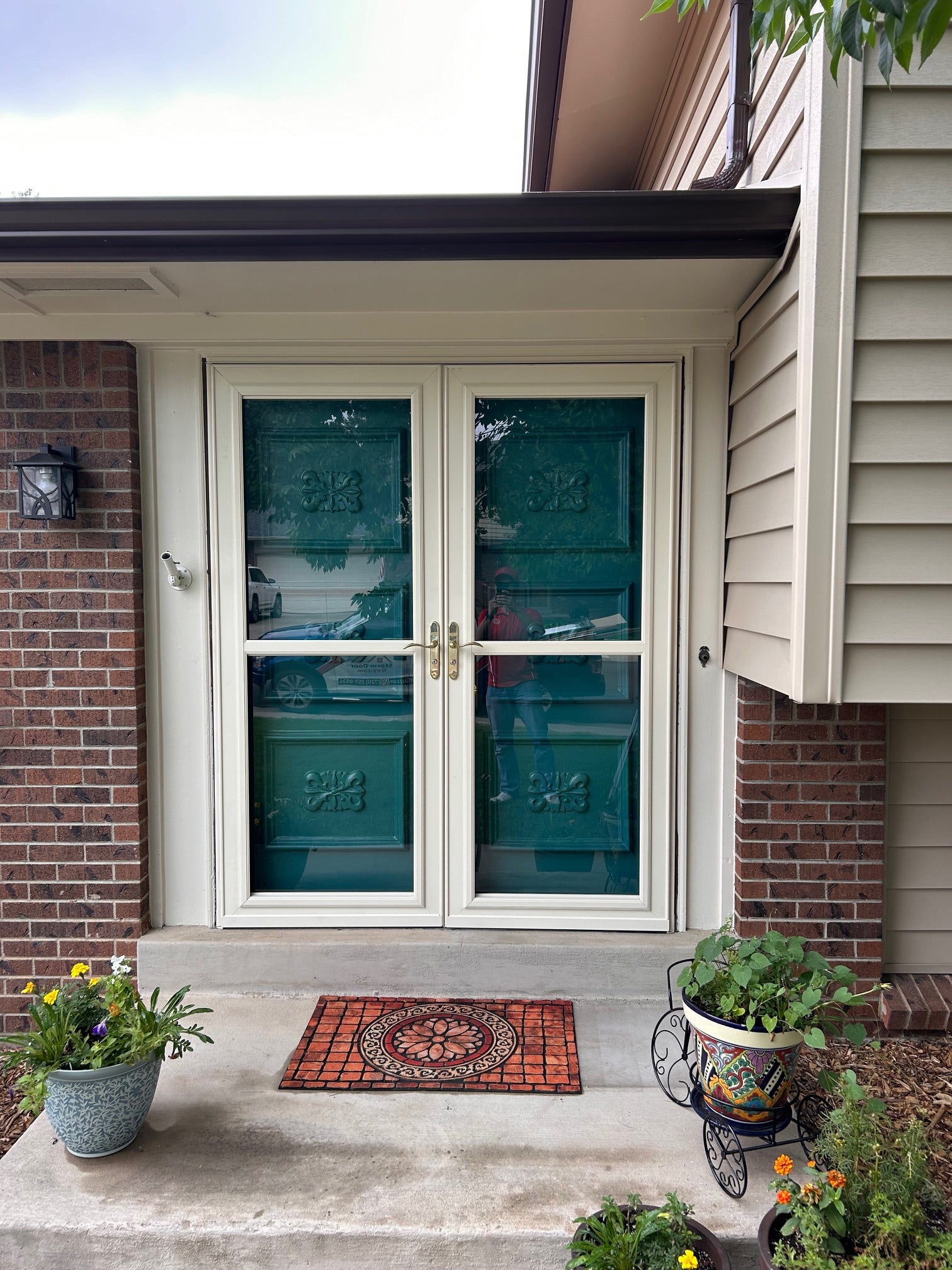 Double Storm Doors Easy Vent Double French Door – Storm Door Guy
