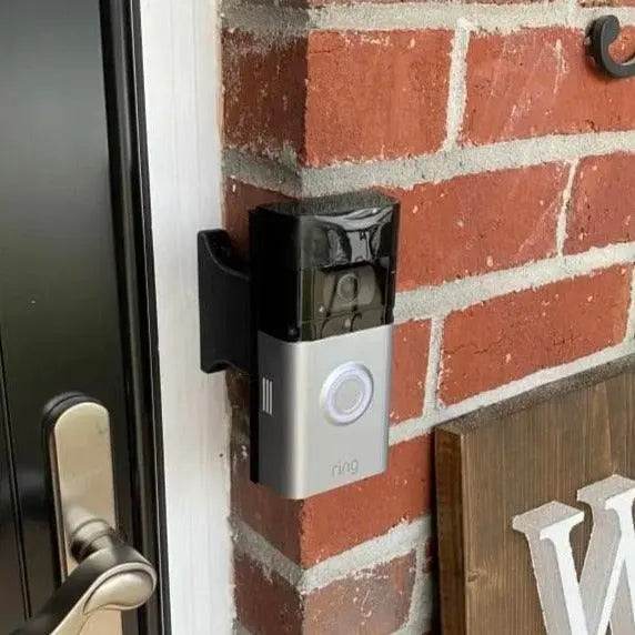 Narrow Full Offset Brick Extension |Ring Doorbell 4 Removable Battery | Storm Door Extender