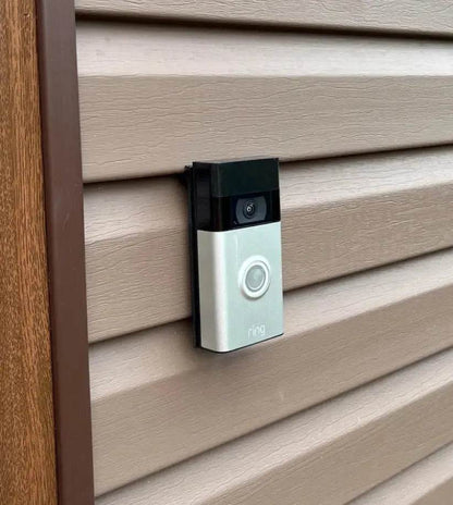 No-Drill Adjustable Vinyl Siding Mount for Video Doorbells | Universal Fit Mount