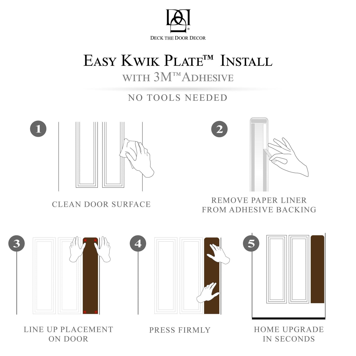 Custom Engraved Dog Scratch Protection Door Plate – Personalized Protection