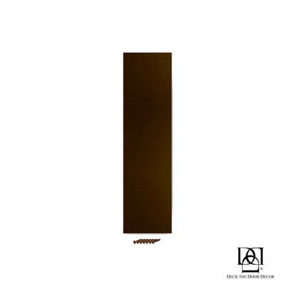 Traditional Door Push Plates - Multiple Finish & Size Options