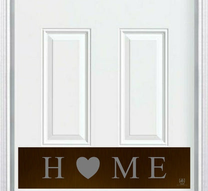 HOME Engraved Door Kick Plate - Modern Entrance Protection