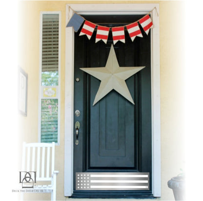 Patriot Engraved Door Kick Plate - American Pride Entrance Protection