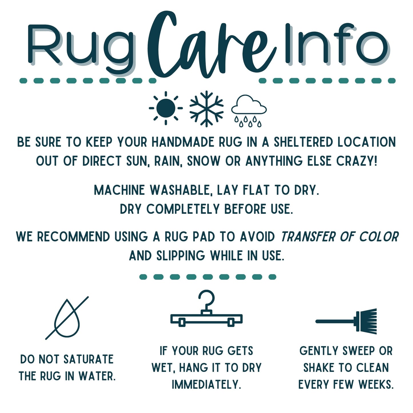 Cream and Grey Striped Accent Rug - 24x36 inches