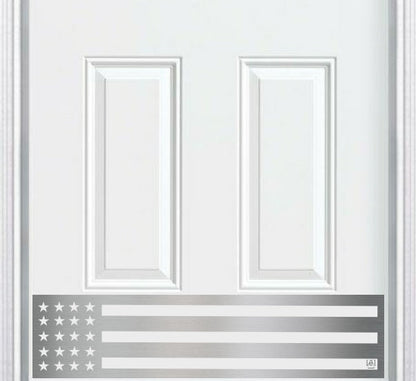 Patriot Engraved Door Kick Plate - American Pride Entrance Protection