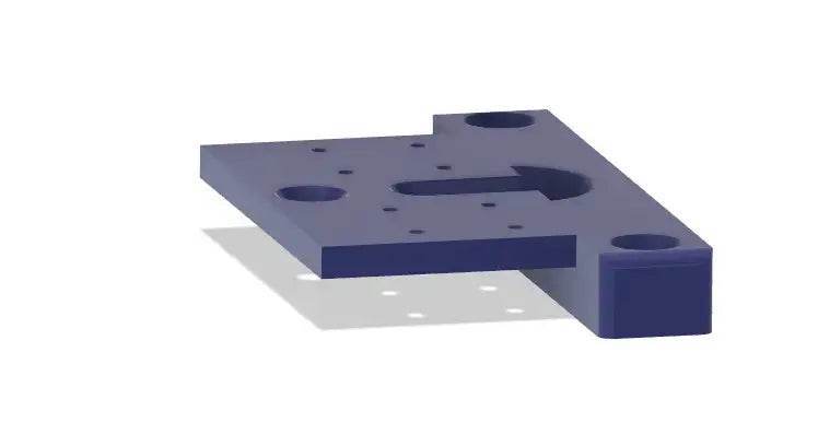 Narrow Full Offset Doorbell Brick Extension Mount |Ring Doorbell Gen 2 (2020) Internal Battery Doorbell