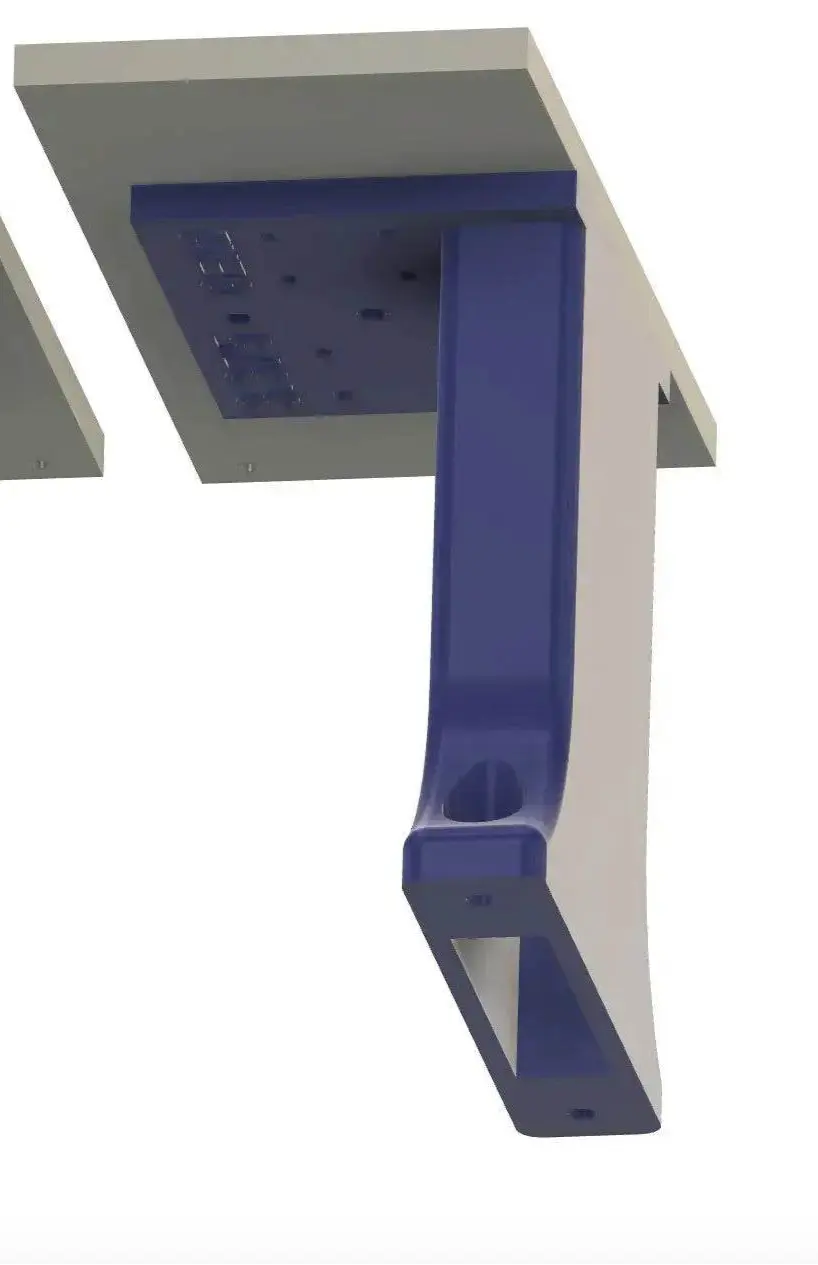 Narrow Full Offset Doorbell Brick Extension Mount |Ring Doorbell Gen 2 (2020) Internal Battery Doorbell