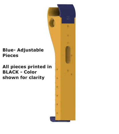 No-Drill Adjustable Vinyl Siding Mount for Video Doorbells | Universal Fit Mount