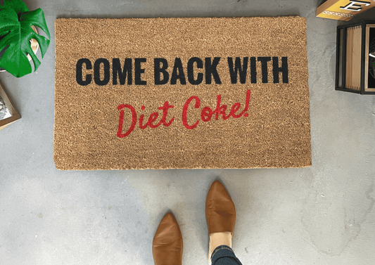 Funny Diet Coke Doormat