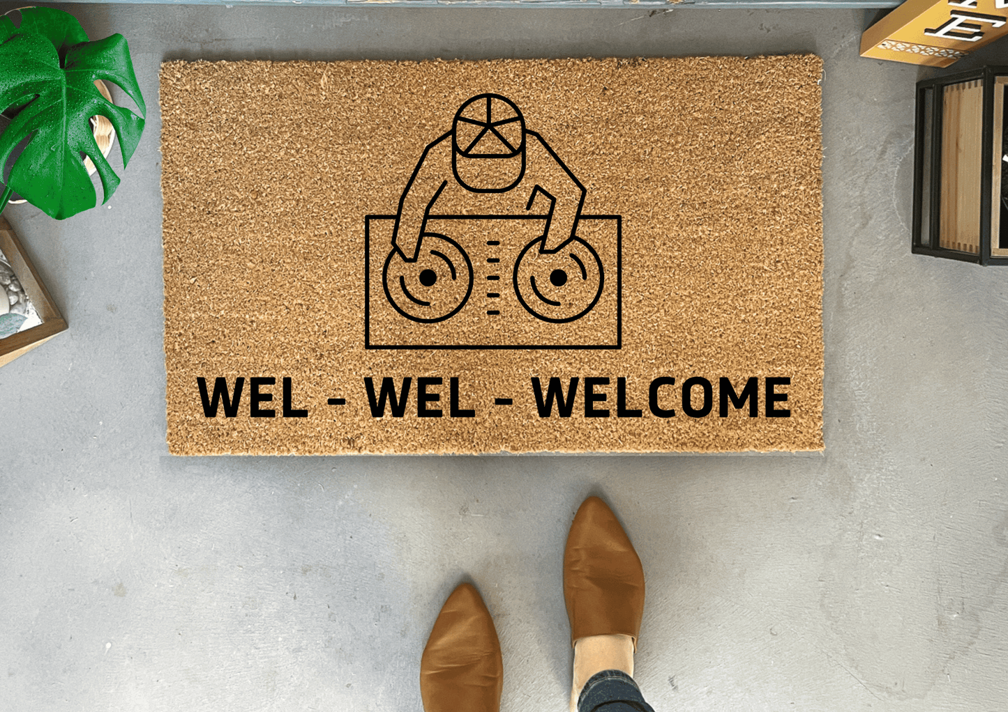 Funny DJ Doormat