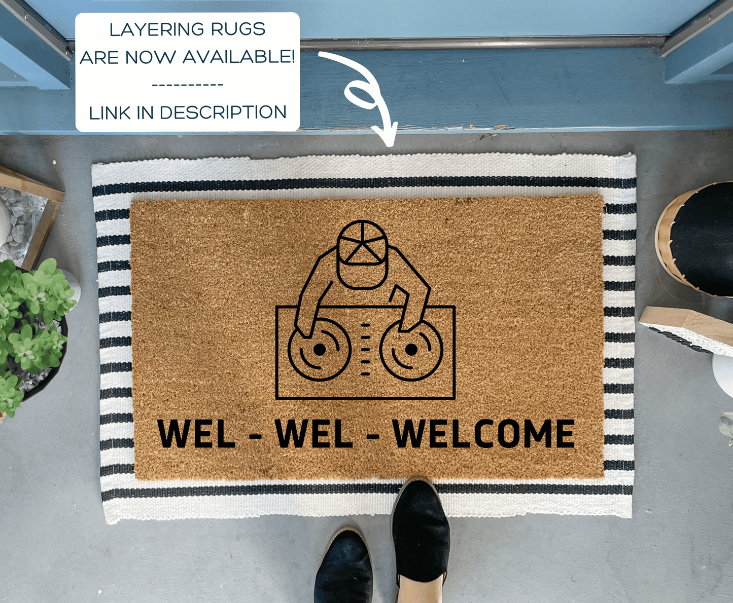 Funny DJ Doormat