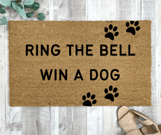 Funny Dog Themed Doormat